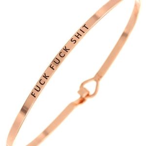 Fxxk Fxxk Shit Bracelet